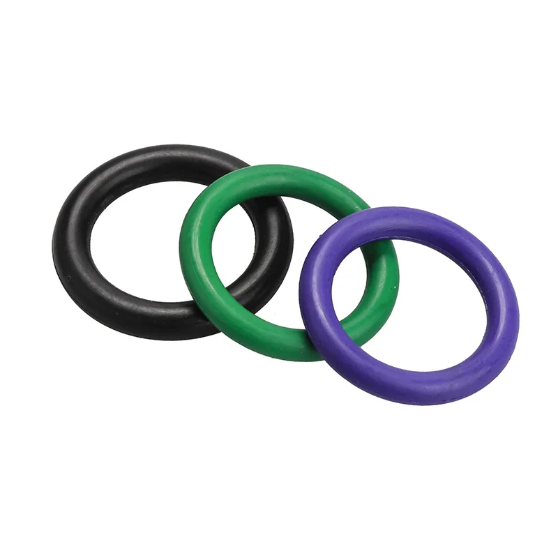 495Pcs/Pack 36 Sizes Kit Purple/Green+black Metric O Ring Seals Watertightness Rubber O Ring Gaskets Oil Resistance Assortment