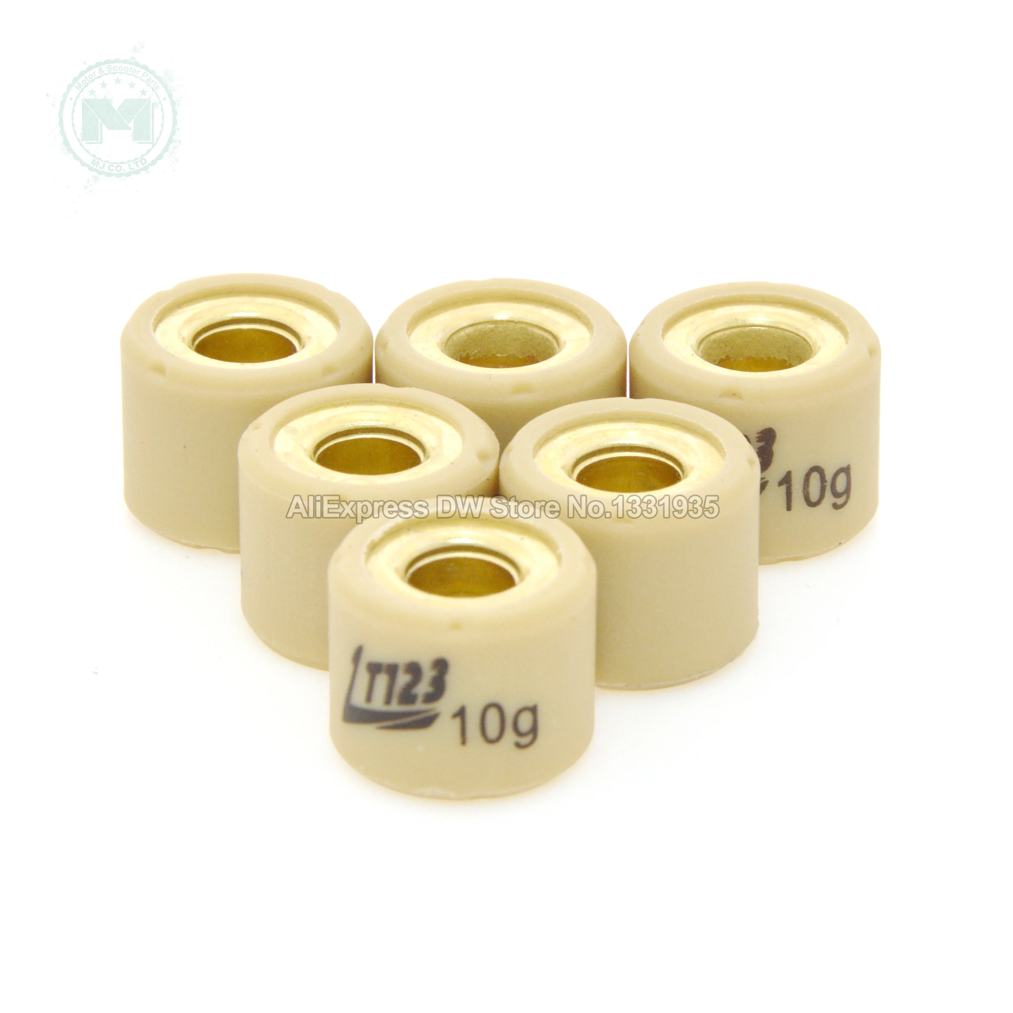 LT123 16x13 Scooter Drive Variator Pulley Weight Roller set For DIO GY6 50 AF18 28 34 35 ZX 139QMB MA 4g5g6g7g8g9g10g11g12g