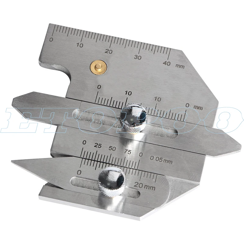 HJC60 Welding Gauge Weld Bead Height Welding Seam Gap gauge welding inspection Ruler HJC40 Detect Boilers Bridges Pipes Gage