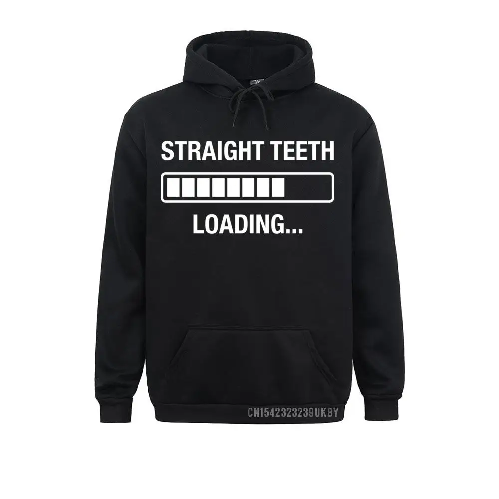 Straight Teeth Loading Adult Braces Orthodontist Harajuku Sweatshirts Long Sleeve Designer Hoodies Sportswears For Men