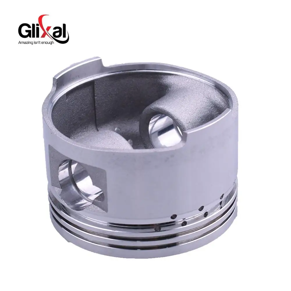 Glixal GY6 Moped 100cc 139QMB 139QMA 50mm Piston Kit Ring for TANK ROKETA JALON STRADA TaoTao Peace Scooter ATV