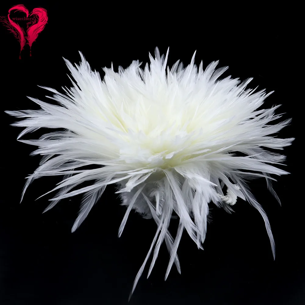 Wisethers Natural White Rooster Feather Hot Sale Pheasant Plumes 800-1000 Pcs/Lot Wedding Party Clothing Decoration Accessory