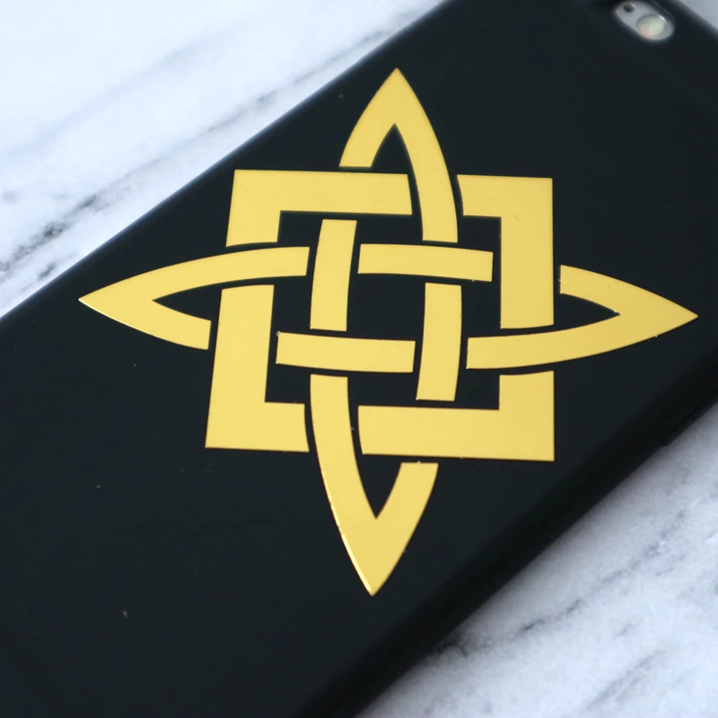 

41011# Славянский узор 3D Крутые никель металлические наклейки на авто телефон стикеры наклейки на автомобиль ноутбук телефон самое