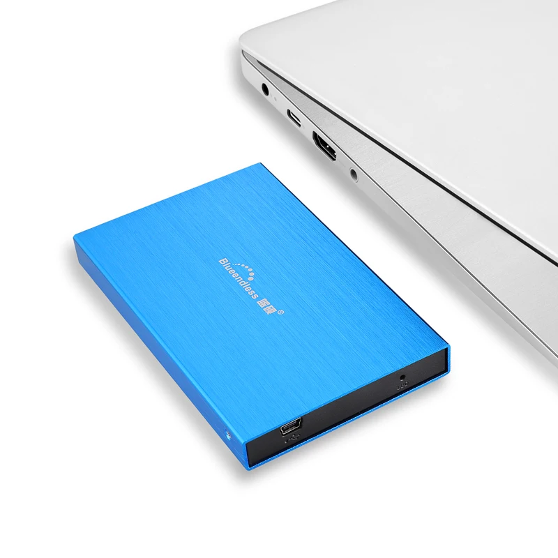 Blueendless-Disque dur externe HDD portable, USB 2.0, disque dur HD pour ordinateur de bureau et ordinateur portable, 2.5 pouces, 750 Go, 500 Go, 1 To, 2 To, 160 Go, 320 Go