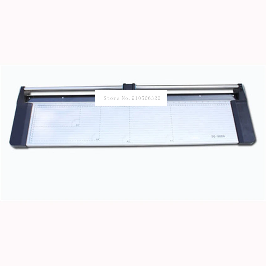 Nuovo portatile 34 pollici 860MM manuale rotante professionale taglierina di carta Trimmer SG-860 rullo di carta Trimmer 5-6 fogli