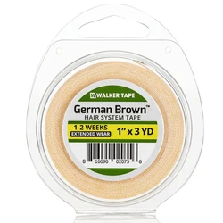 3 yards German Brown Tape walker tape toupee and wigs tape wig replace tape