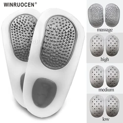 Orthotic Arch Support Flatfoot insoles XO legs Varus Feet Cushion Pads Plantar Fasciitis Men Woman Inserts Care Heel Pain Pad