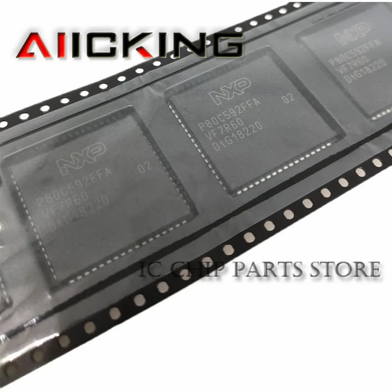 P80C592FFA 2/PCS P80C592FFA P80C592 PLCC68 100% original in stock