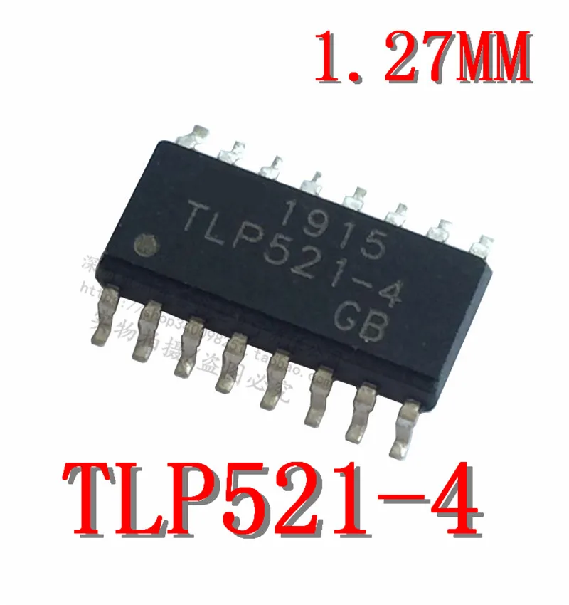 New TLP521-4 TLP521-4GB small volume 1.27MM optical coupling isolator patch SOP16