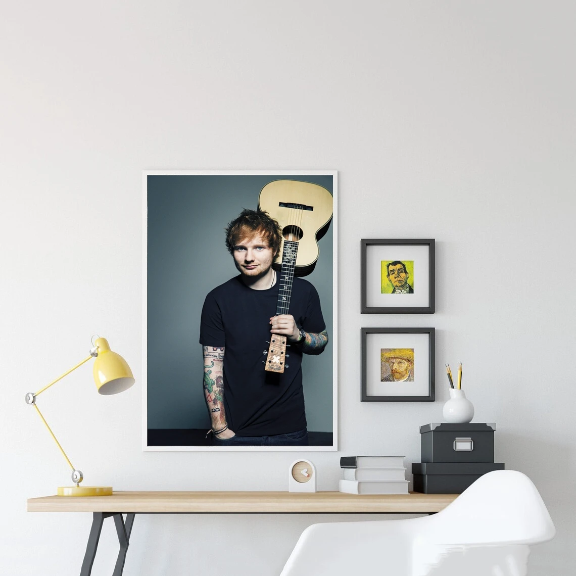 Ed Sheeran Poster Star Music Album Print Canvas Poster Home Decoration Wall Painting (No Frame)