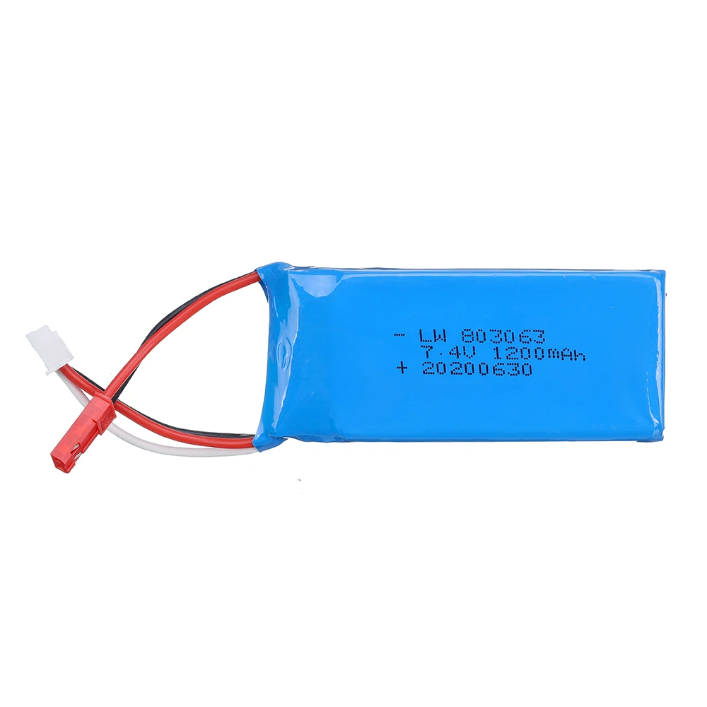 7.4V 1200mAh 30C Lipo battery For Yizhan X6 H16 MJX X101 X102 remote control quadrocopter 7.4V 1200mAh 2S lipo battery 803063