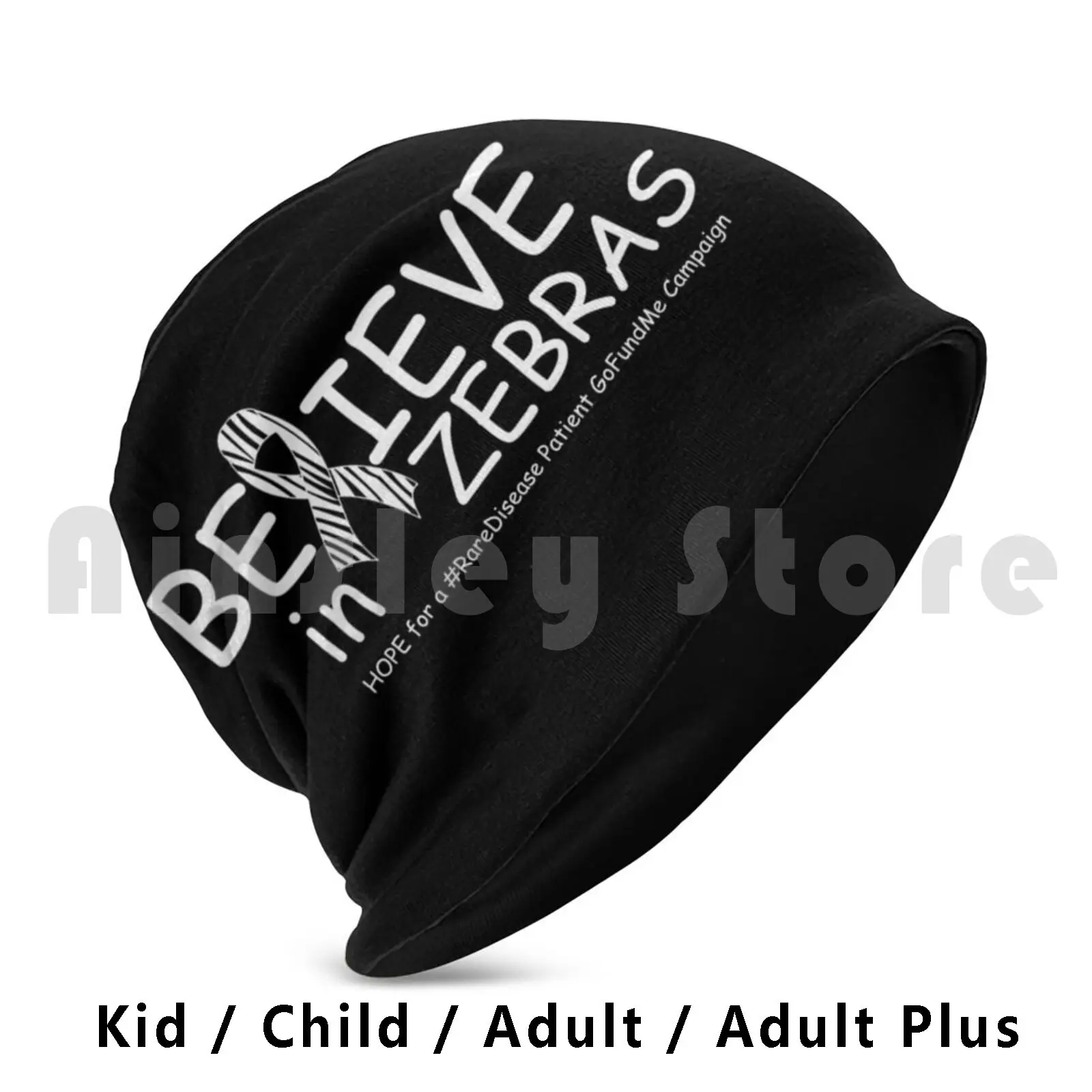 Believe In Beanies Knit Hat Hip Hop Rare Disease Rare Disease Awareness Eds Ehlers Danlos Addisons Ribbon