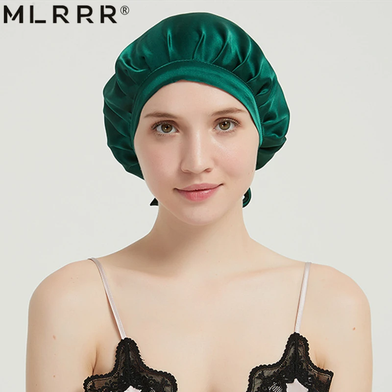 MLRRR 100% Silk Hair Headwear 16 Mumi Nightcap Multicolor