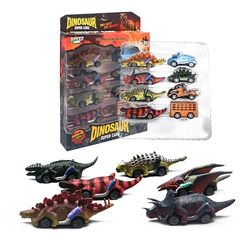 

Dinosaur Toys Pull Back Car Dino Cars Toys Vehicles Monster Truck For Boys Girls Mini Animal Push Back Cars Dinosaur Games Wit