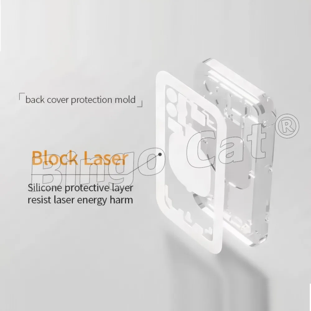 Imagem -04 - Laser Protect Mold para Iphone Habitação da Tampa Traseira Molde de Proteção da Lente da Câmera Máquina Separada 8x11 12 13 14promax