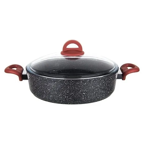 Aryıldız Terra Grey Cookware 28 cm Short