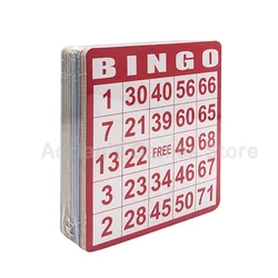 100PCS Bingo Cards 5 Colors