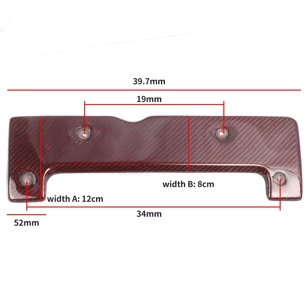 Cubierta de bujía de fibra de carbono para Honda Civic 06-11, K20 y K24, motor Acura RSX TSX Tipo R DC5