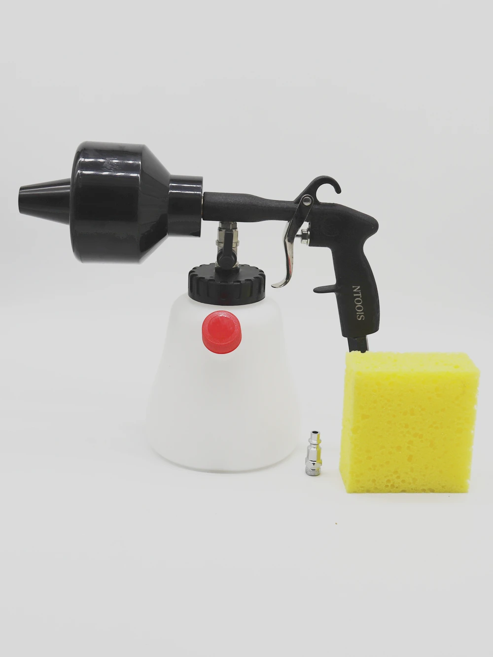 Car Cleaning Foam Gun High Pressure Washer Deep Cleaning Tool Portable Finger Type Foam Generator 1L 6-9.2 Bar