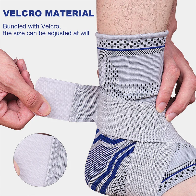 1PC Sports Ankle Brace Guard Plantar Fasciitis Gym Fitness Foot Ankle Pad Support Sprain Tendonitis Heel Pain Relief Protector