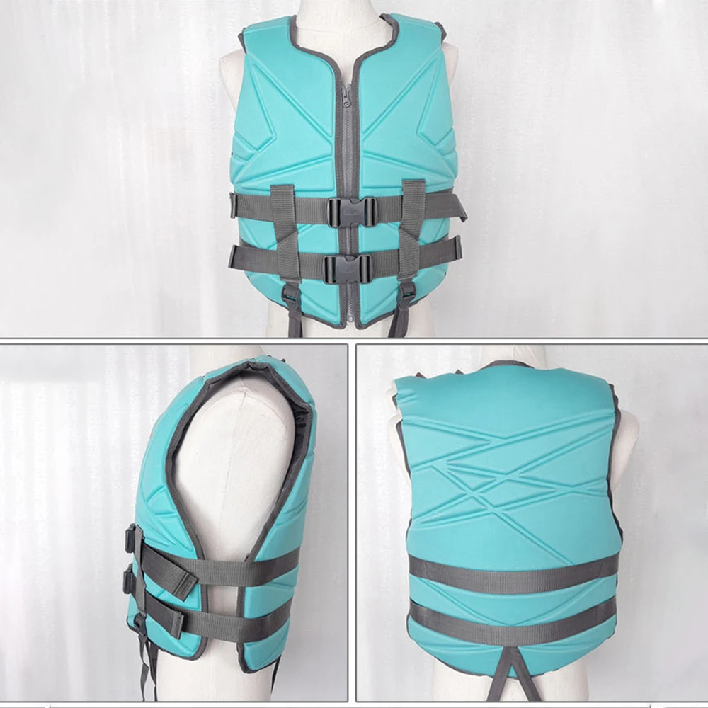 Giubbotto di salvataggio all'aperto giubbotto di salvataggio di sicurezza in Neoprene sport acquatici pesca sci nautico kayak canottaggio abbigliamento stretto comfort leggero