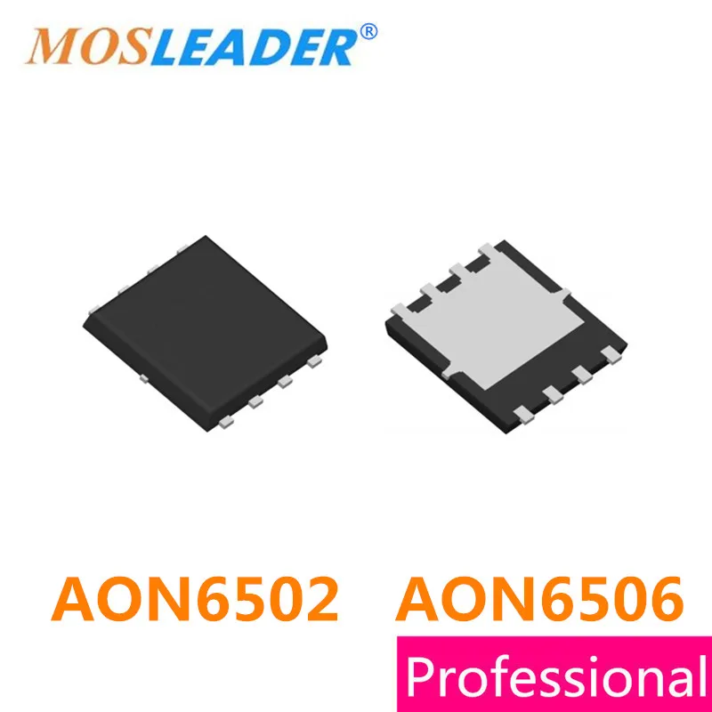 

Mosleader AON6502 AON6506 DFN5X6 100 шт. высокого качества QFN8 Mosfets