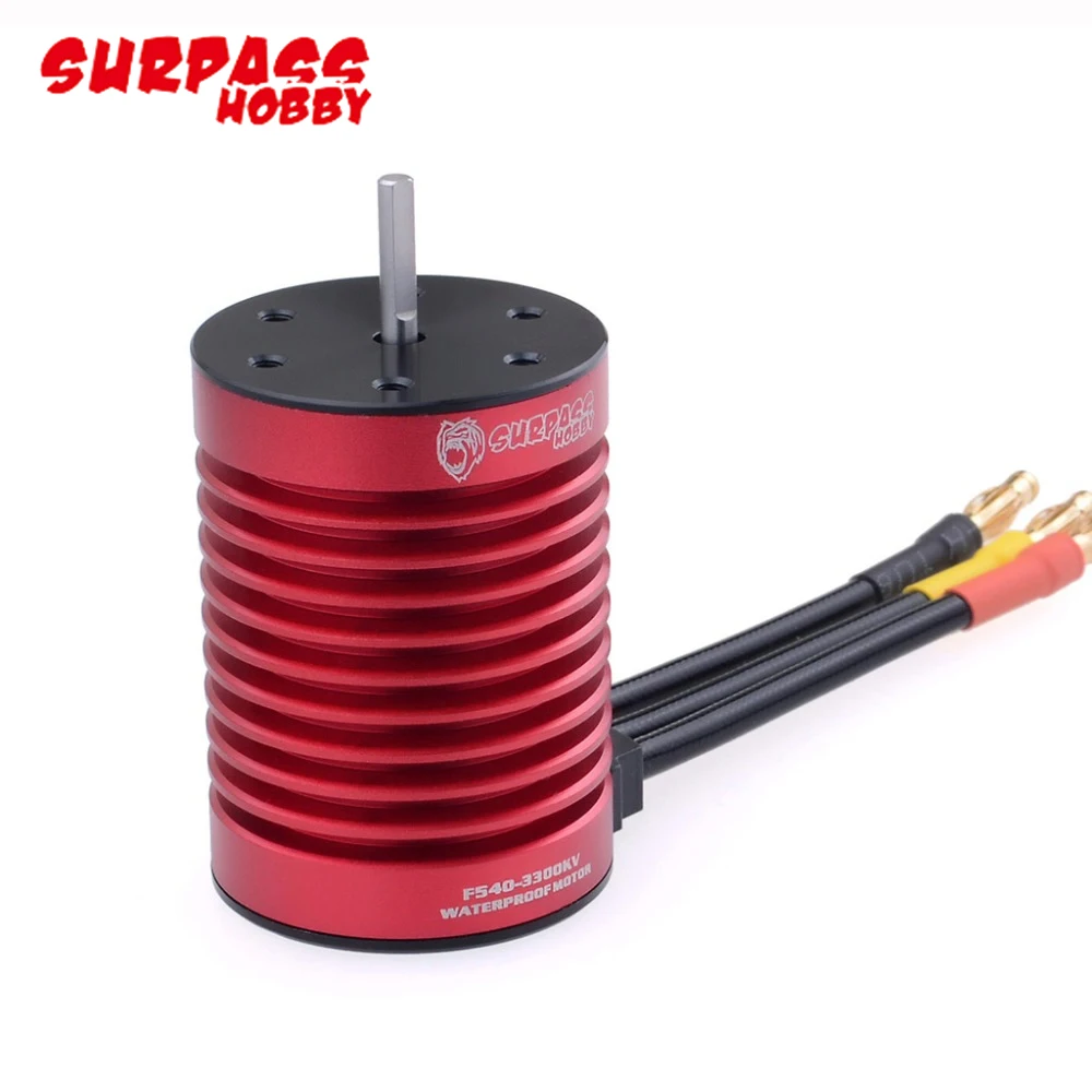 Surpass Hobby impermeabile F540 Combo 3000KV/4370KV motore Brushless con ESC Brushless 45A 2-3S per giocattolo Buggy fuoristrada 1/10 RC