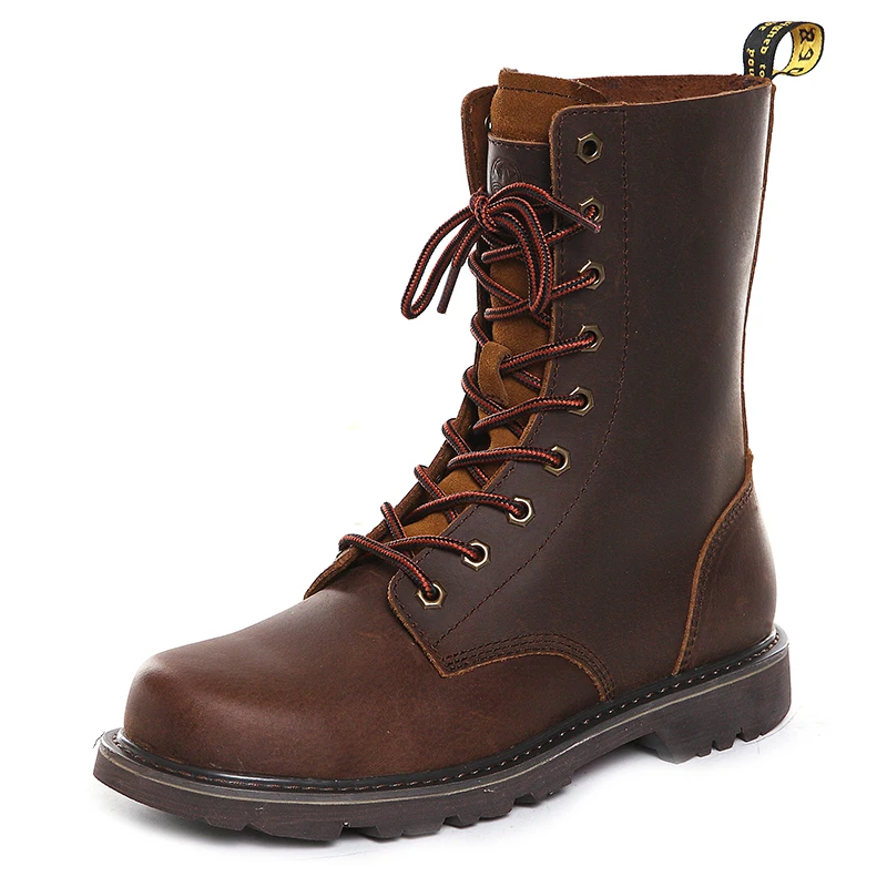 Botas tácticas impermeables de cuero – Senderismo, montaña y caza - imagen 5