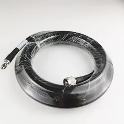 Coaxial Extension Cable, LMR400, RP-SMA Male to N Male, Pure Copper, Coax Cables, Low Loss, 50Ohm for Helium IOT, Hotspot