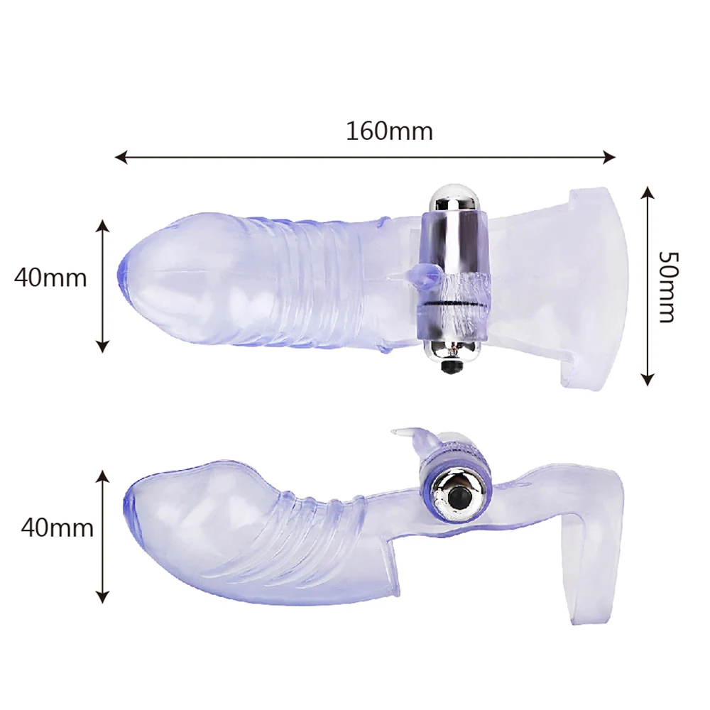 IKOKY Finger Sleeve Vibrator G Spot Massage Clit Stimulate Female Masturbator Sex Toys For Women Sex Shop Adult Products