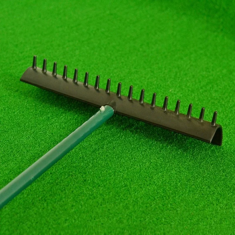 

Golf Double-sided Sand Rake Plastic Sand Rake 17 Teeth Bunker Supplies Golf Accessories Tools