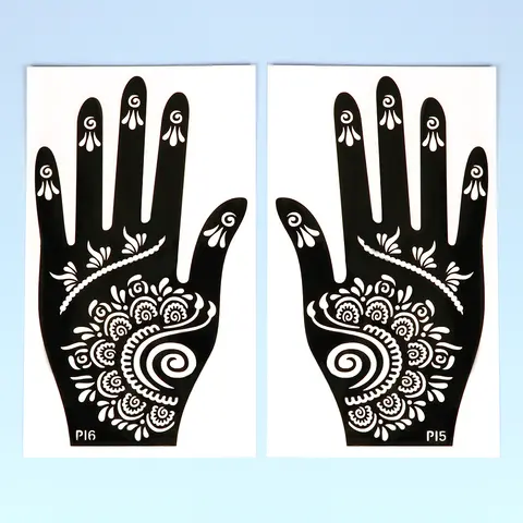 8 best sales मेंहदी स्टिकर - №3