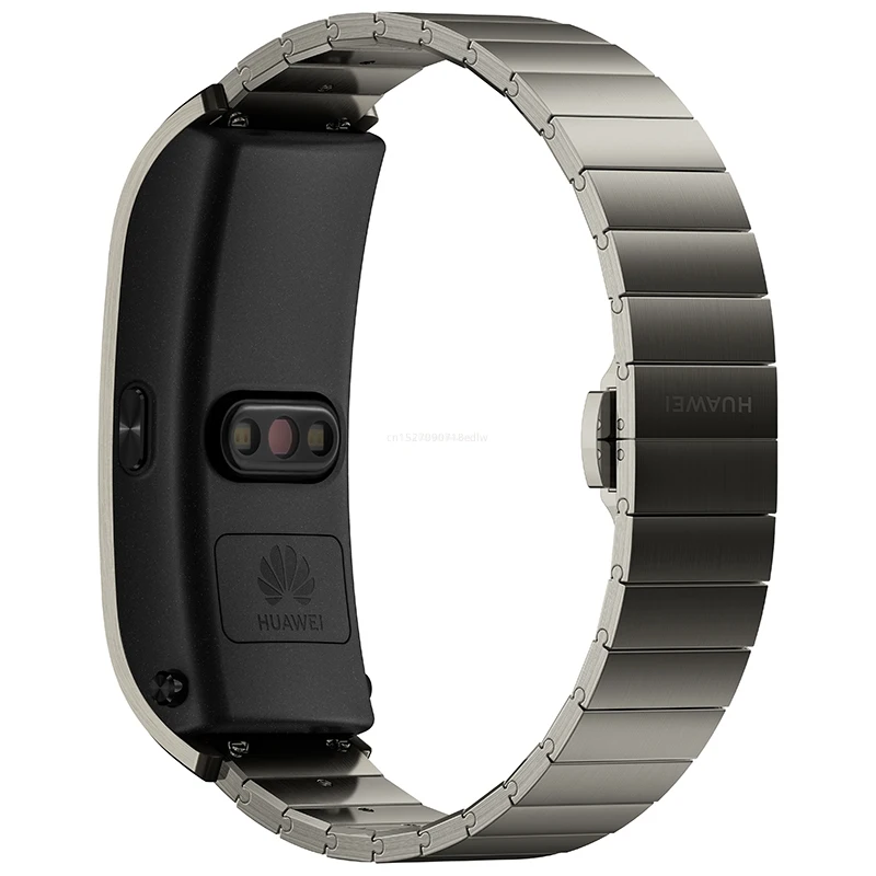 95% New Huawei TalkBand B5 Talk Band Bluetooth Smart Bracelet Wearable Sports Wristbands Touch AMOLED Screen Call Earphone Bands