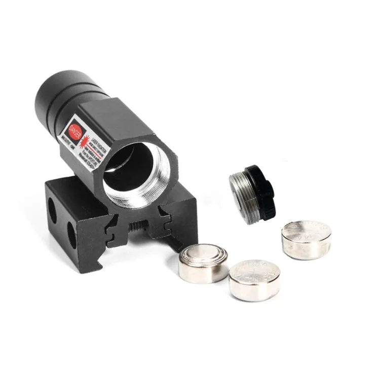 Mira láser de punto rojo de 11mm y 20mm, Kit de montaje Mipicatinny para pistola, Rifle, pistola, tiro, caza