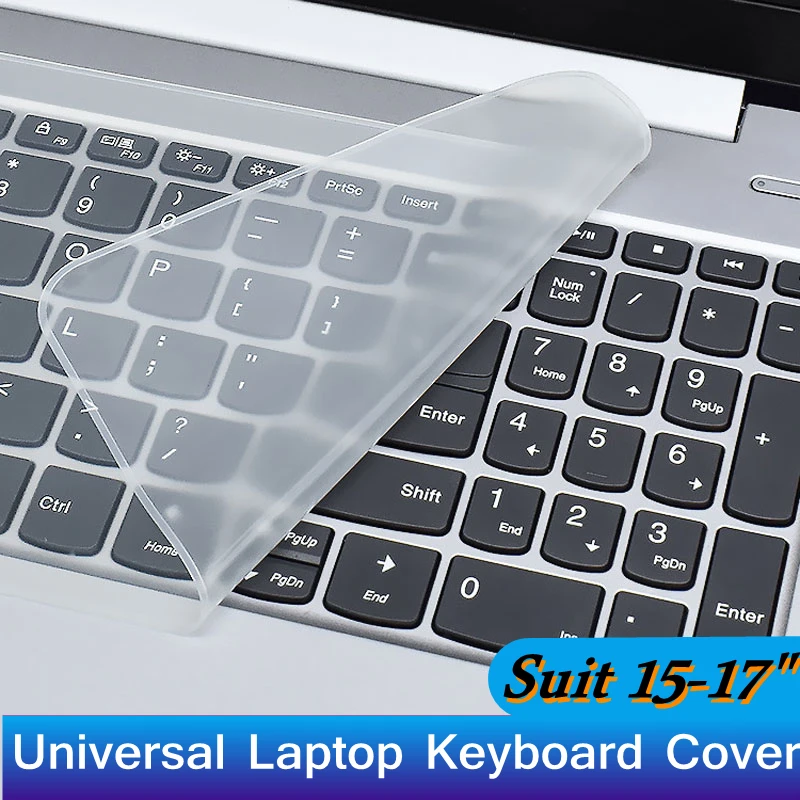 Universal Laptop Keyboard Cover Protecter Notebook Keyboard Film 15 16 17inch Waterproof Washable Dustproof Silicone for Macbook