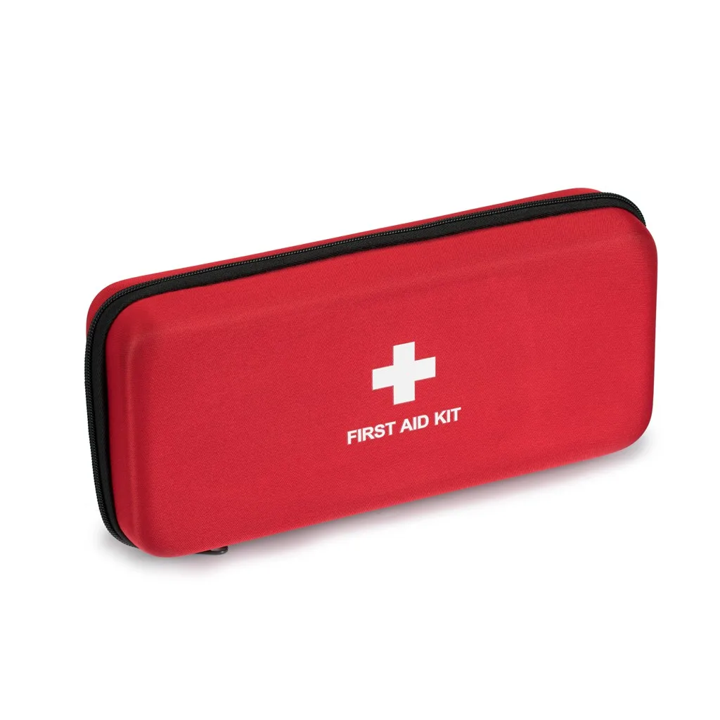 First Aid Hard Shell Case First Aid EVA Hard Red Medical Case for Home Health First Emergency Responder Empty Camping Outdoors