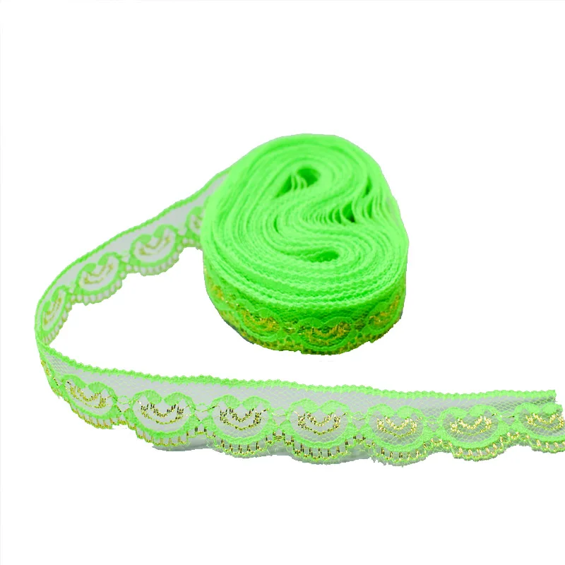 5 Meter/2.5cm Color embroidery lace DIY handmade underwear accessories clothing accessories lace ribbon