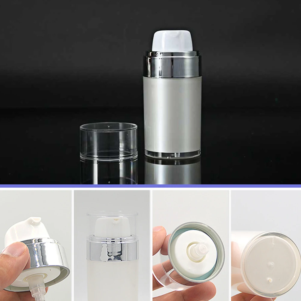 2/4Pcs Travel Refillable Empty Pump Vacuum Lotion Bottle 30ml/50ml bottle cosmetic spray bottle portable empty bottle
