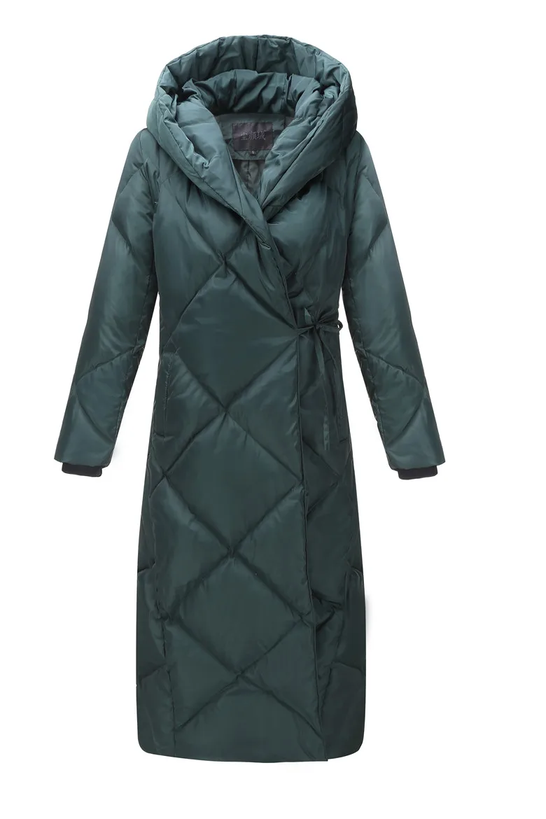 Abrigos de invierno con capucha para mujer, Parkas de plumón más gruesas y cálidas, estilo pan, Wy271