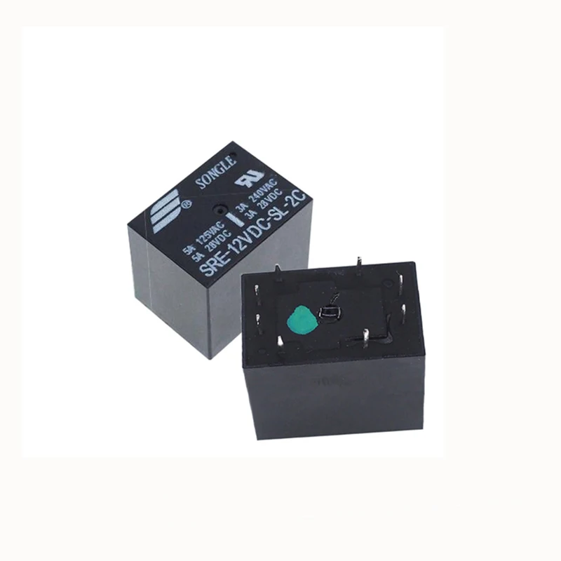 HOT NEW 12V relay SRE-12VDC-SL-2C SRE 12VDC SL 2C SRE12VDCSL2C Two groups of conversion 12VDC DC12V 12V 250VAC 3A 8PIN