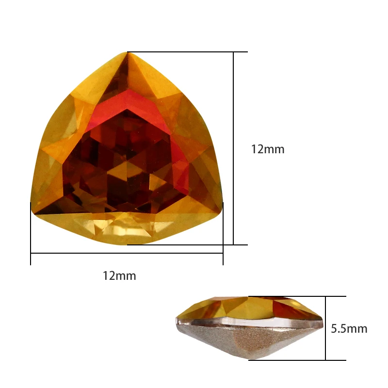 Shine Joon Glitter Trilliant K9 Strass Crystal Glass Rhinestone Applique Jewelry for Craft Clothes glue on Decoration Diy Stones