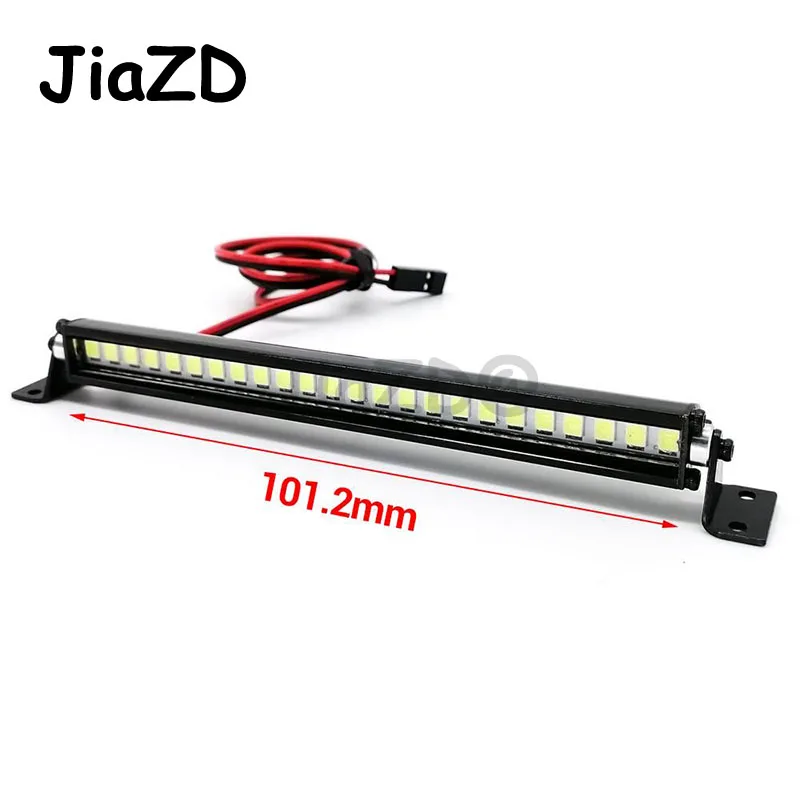 New RC Car Roof Lamp 24 36 LED Light Bar for 1/10 RC Crawler Axial SCX10 90046 90060 SCX24 Jeep Wrangler JK Rubicon Body F05