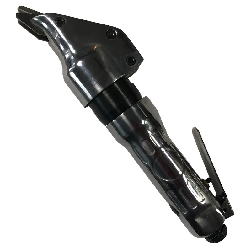 Forbici pneumatiche in lamiera con impugnatura dritta con tre lame forbici pneumatiche pinze utensili pneumatici forbici in maglia d'acciaio