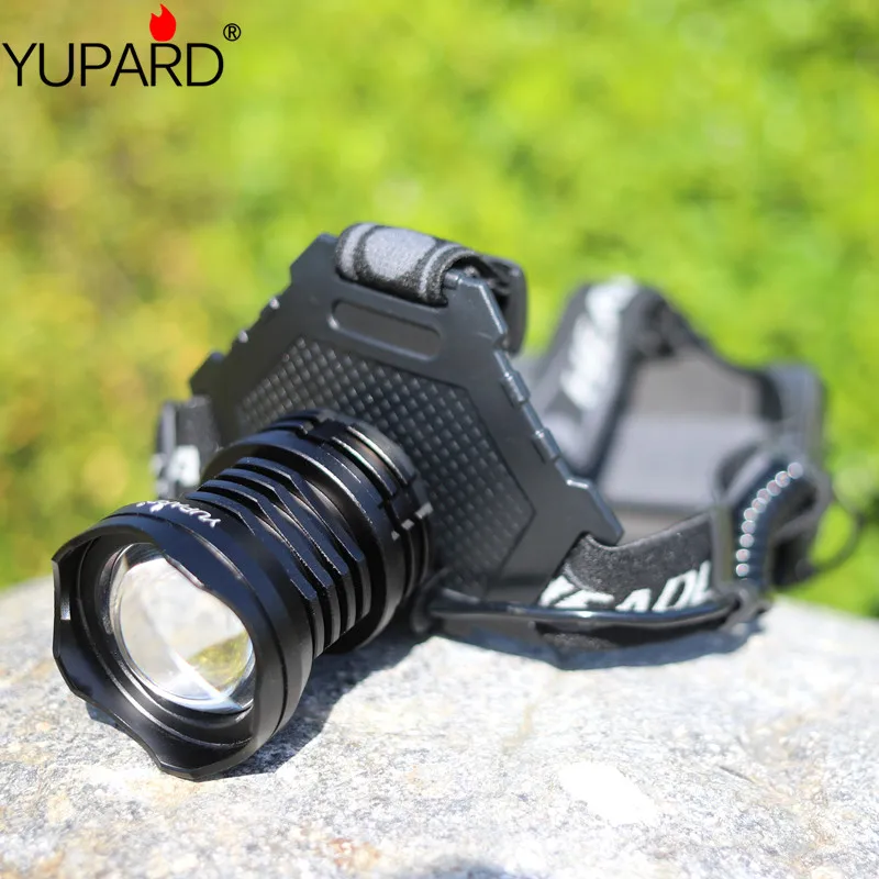 

XHP70LED headlamp Headlight the most powerful 20W head lamp zoom USB power bank Camping Fishing Headlight +18650 battery