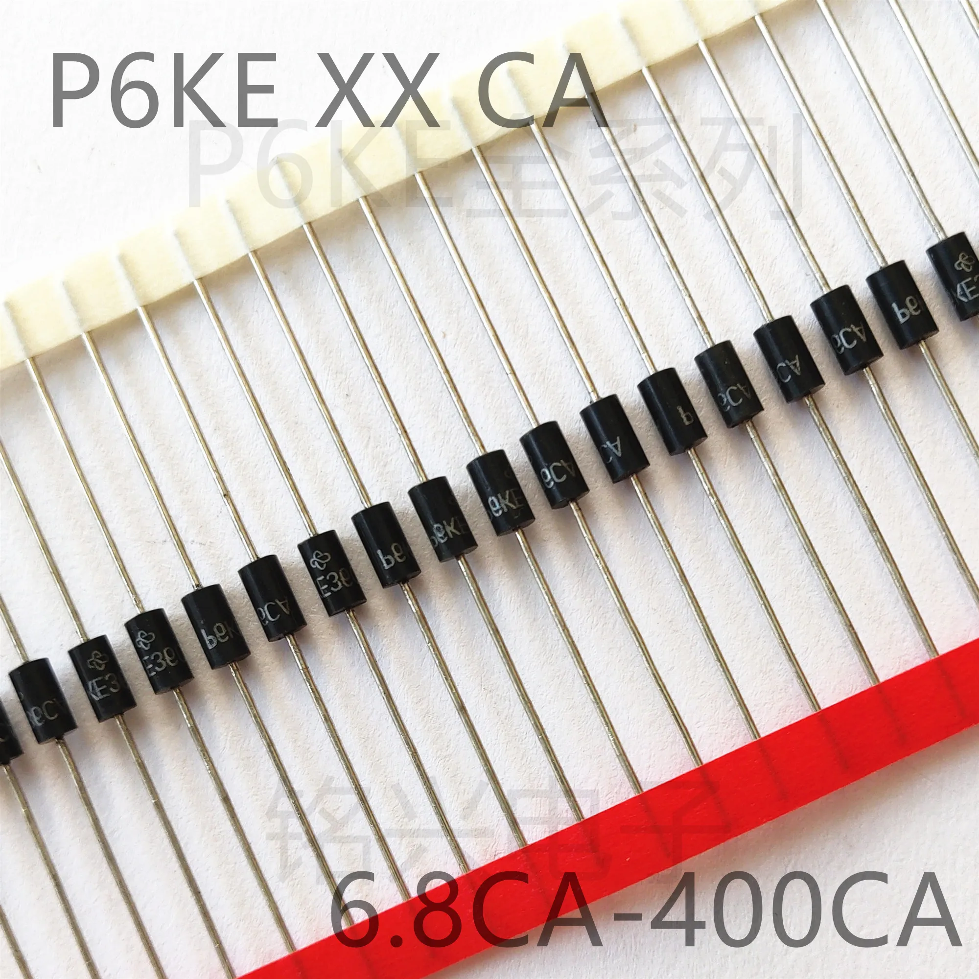 20PCS TVS Diode P6KE16CA P6KE220CA P6KE250CA P6KE350CA  Transient Voltage Suppressor