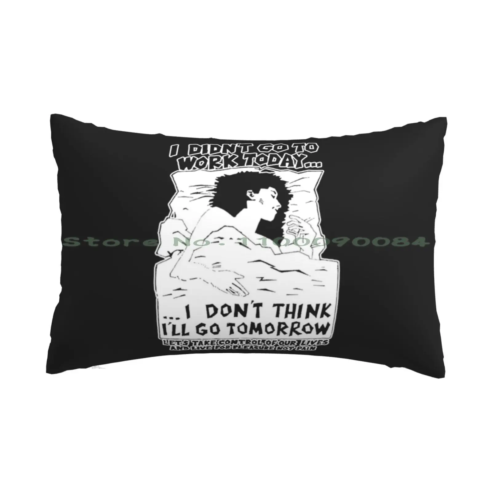 Я не пошел сегодня на работу... я не думаю, что буду думать, что завтра подойдет подушка, Размеры 20x30 50*75, диван для спальни, противоскользящая система