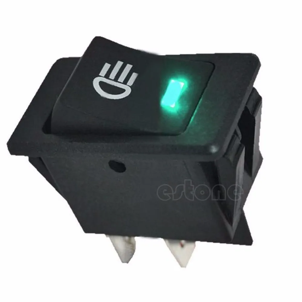 12V 4 Pin Universal Led Car Boat Fog Light Lamp Switch Button On/Off Push Button Automotive Toggle Switches