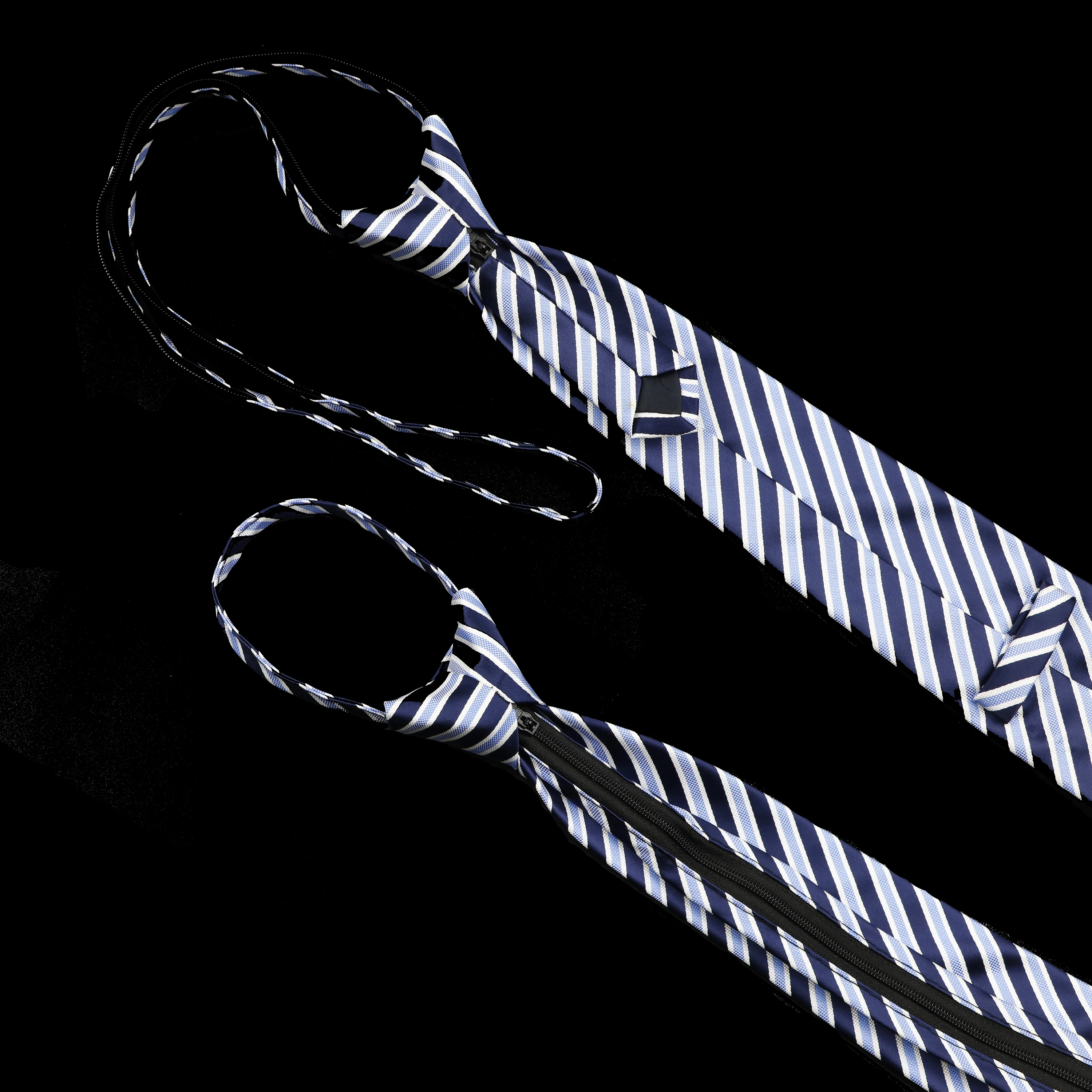 8CM Mens Zipper Tie Camouflage Striped Plaid High Quality Polyester Trendy Lazy Necktie For Business Work Party Daily Accessory