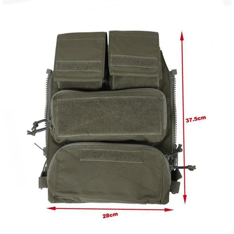 TMC Tactical Vest Zipper Pouch Bags Multicam Limited Edition for Tactical Vest 16-19 AVS JPC2.0 CPC TMC3107