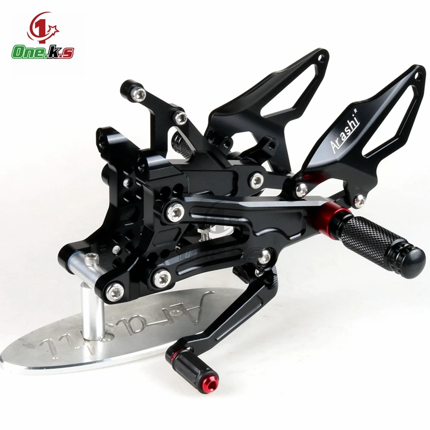 

CNC Aluminum Alloy Motorcycle footrest footpeg pedal foot peg Rearset Rearsets For DUCATI V4 V4R 18 2019 2020 Racing Front Pedal